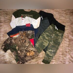 Boys 3T shirts and long pants bundle